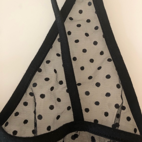 Polka Dot Crop Top - Picture 3 of 3